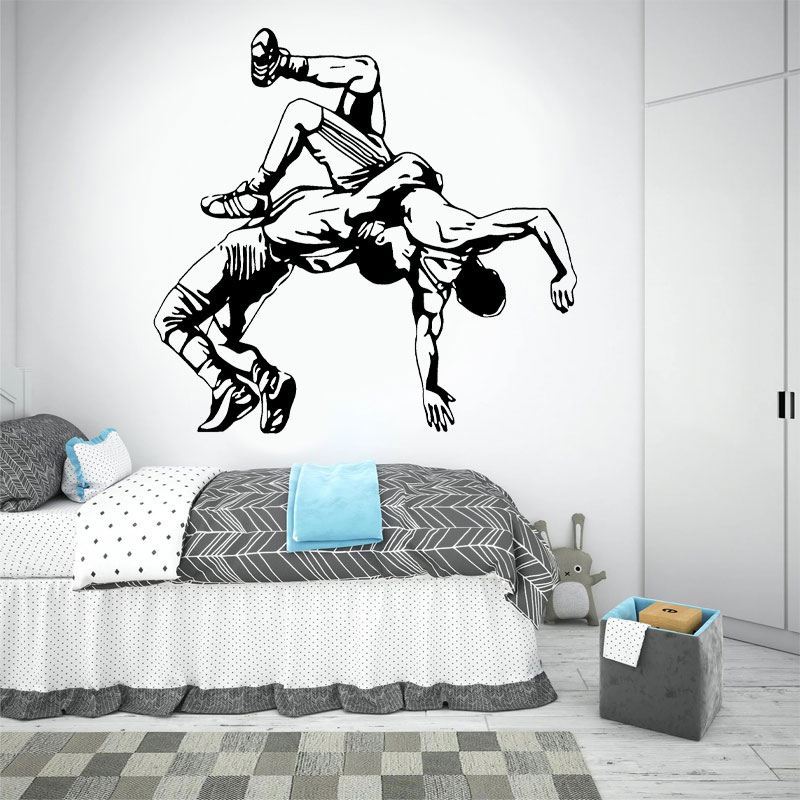 Home Gym Wallpaper - Adesivos de Parede de Luta Livre
