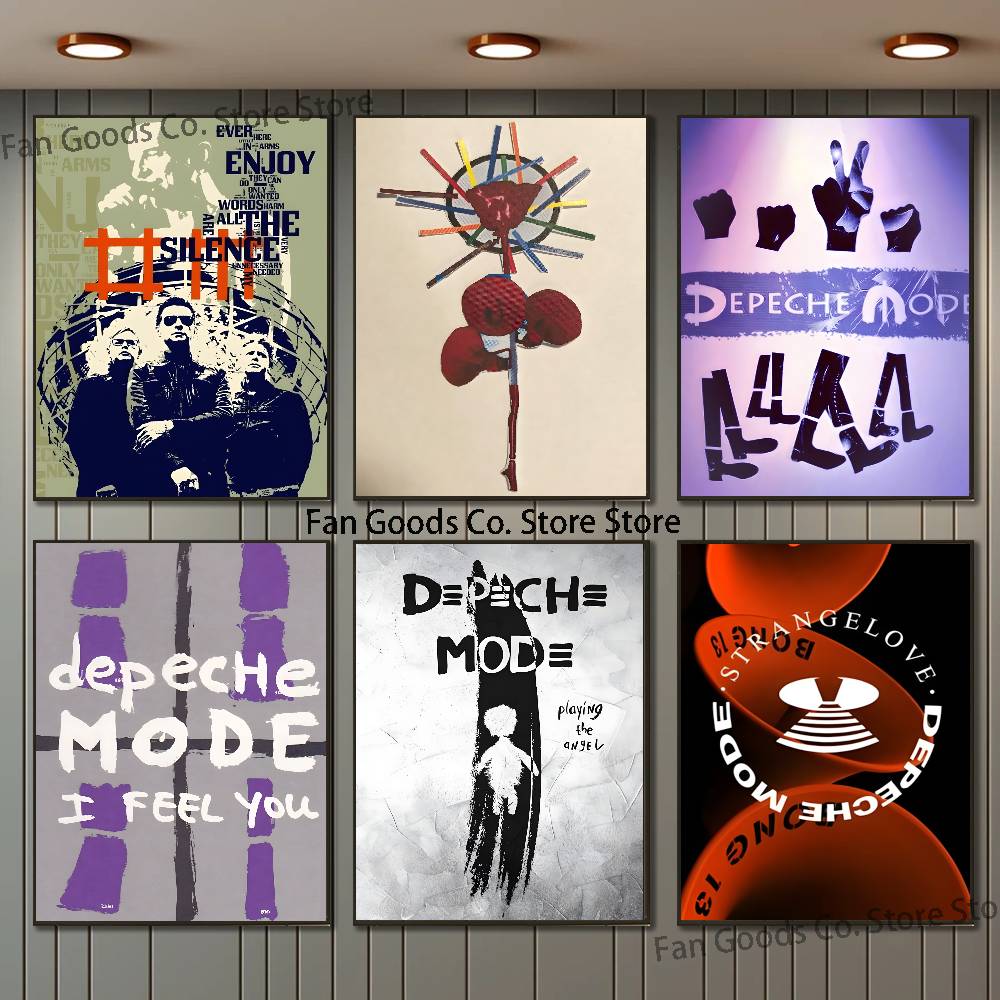 Home Gym Wallpaper - Pôster da banda D-Depeche-Mode, impressões de