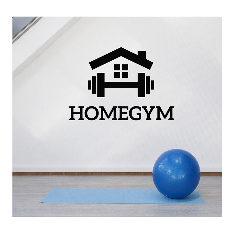 Home Gym Wallpaper - Decalques removíveis, adesivos de parede para