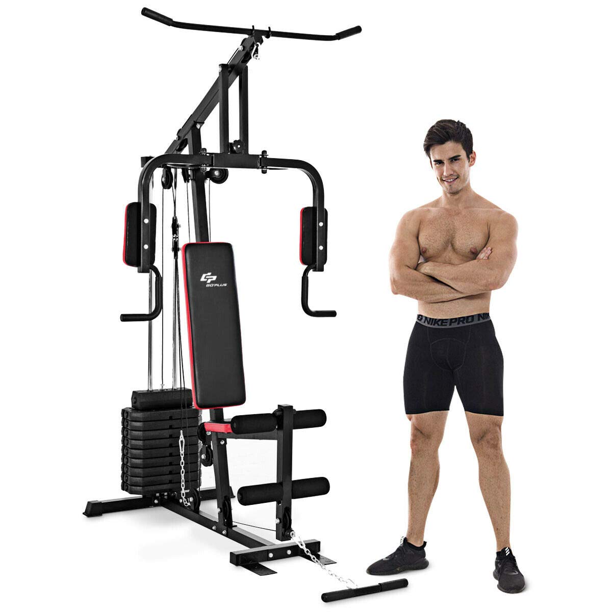 Home Gym Total Fitness - Sistema de Academia Multifuncional para Treinamento