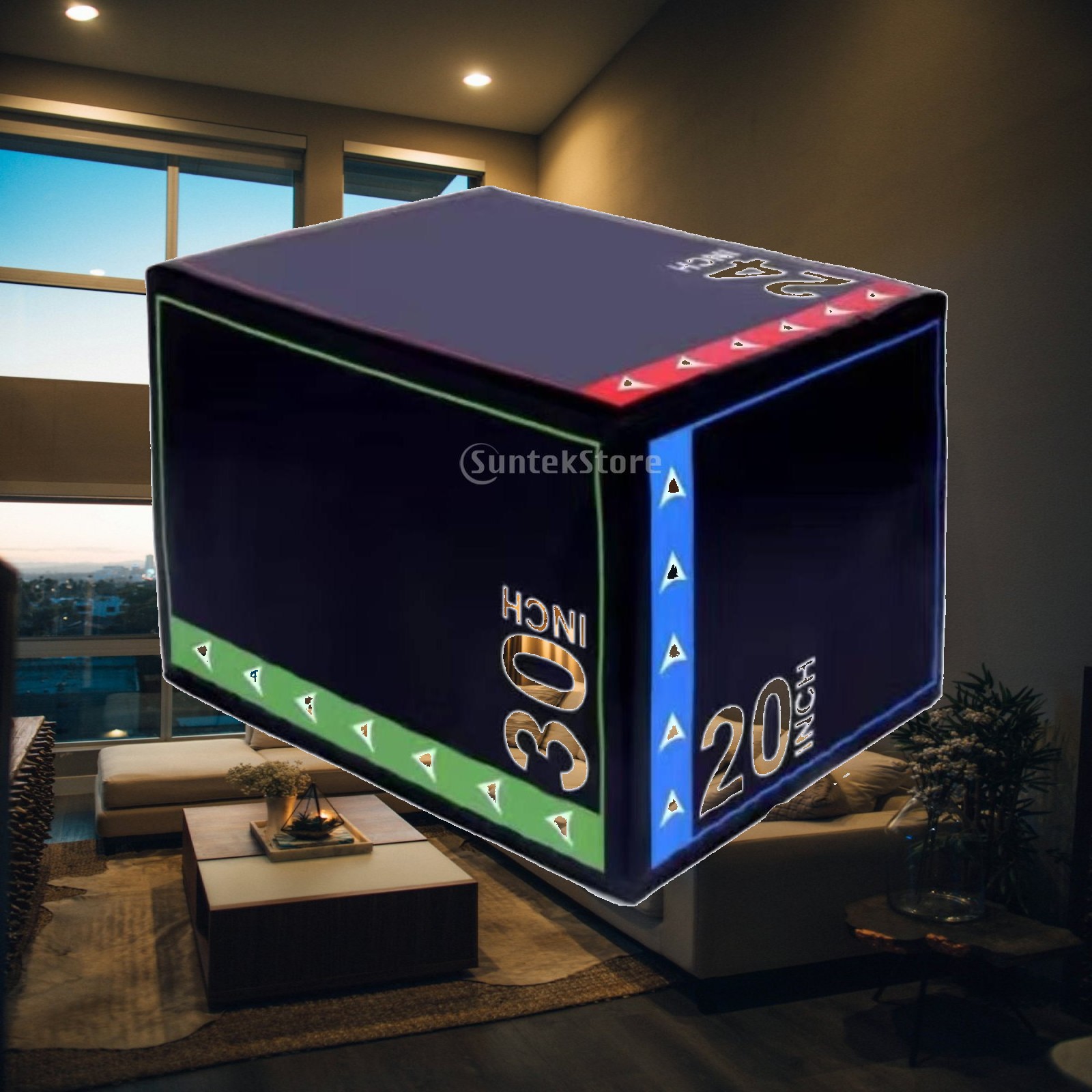 Home Gym Jump Box - Caixa de Salto Plyometrica de Espuma