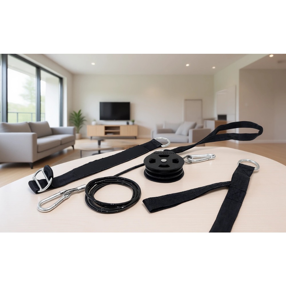 Home Gym Options - Máquina Portátil de Puxada Vertical (Lat