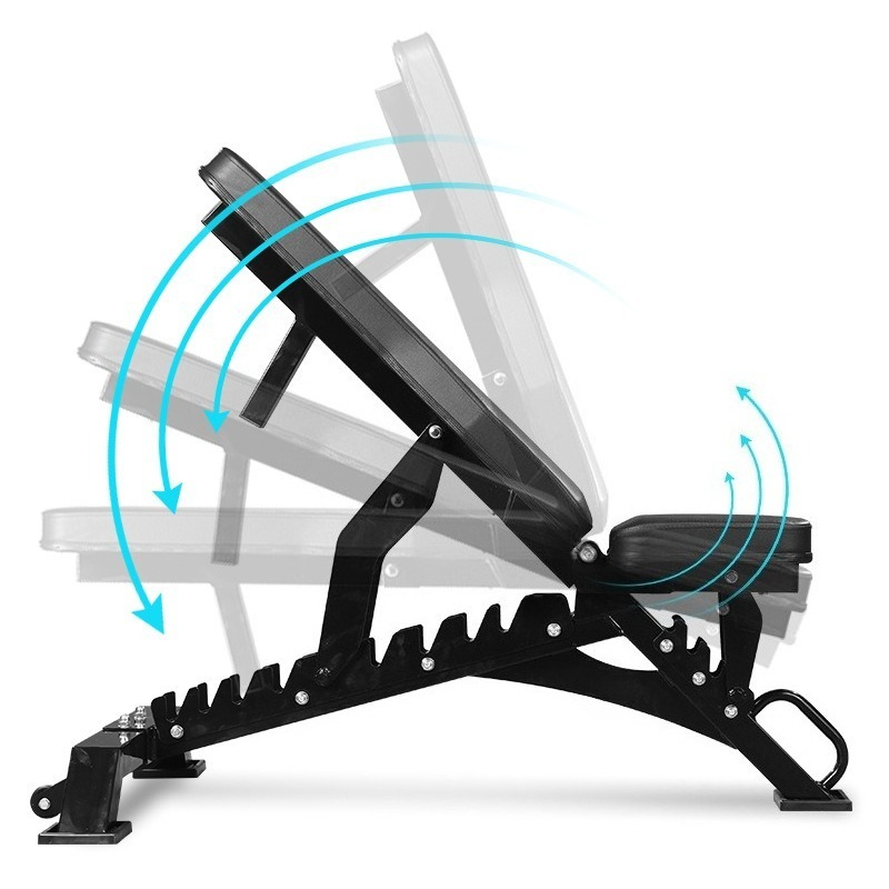 Home Gym Design - Banco de Halteres Ajustável de Metal