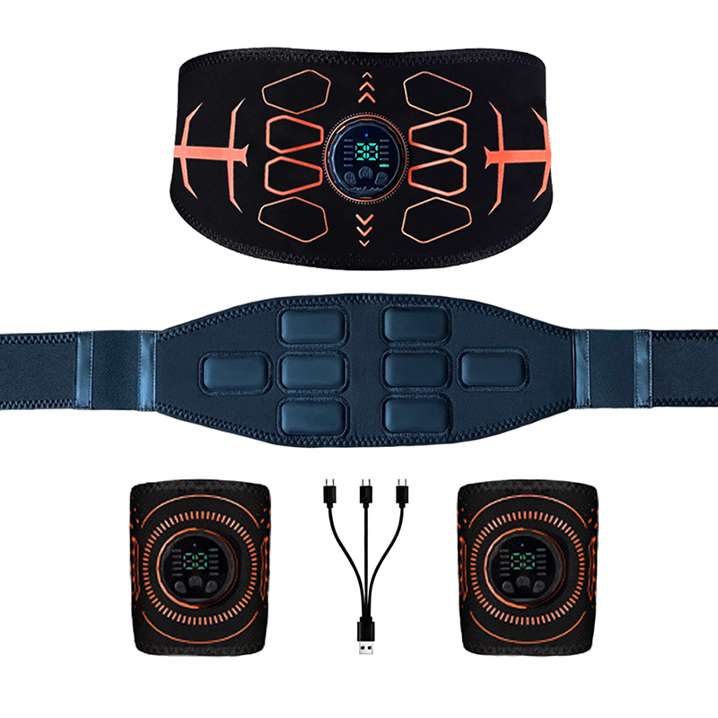 Home Gym Options - Cinto inteligente de tonificação abdominal, treinador