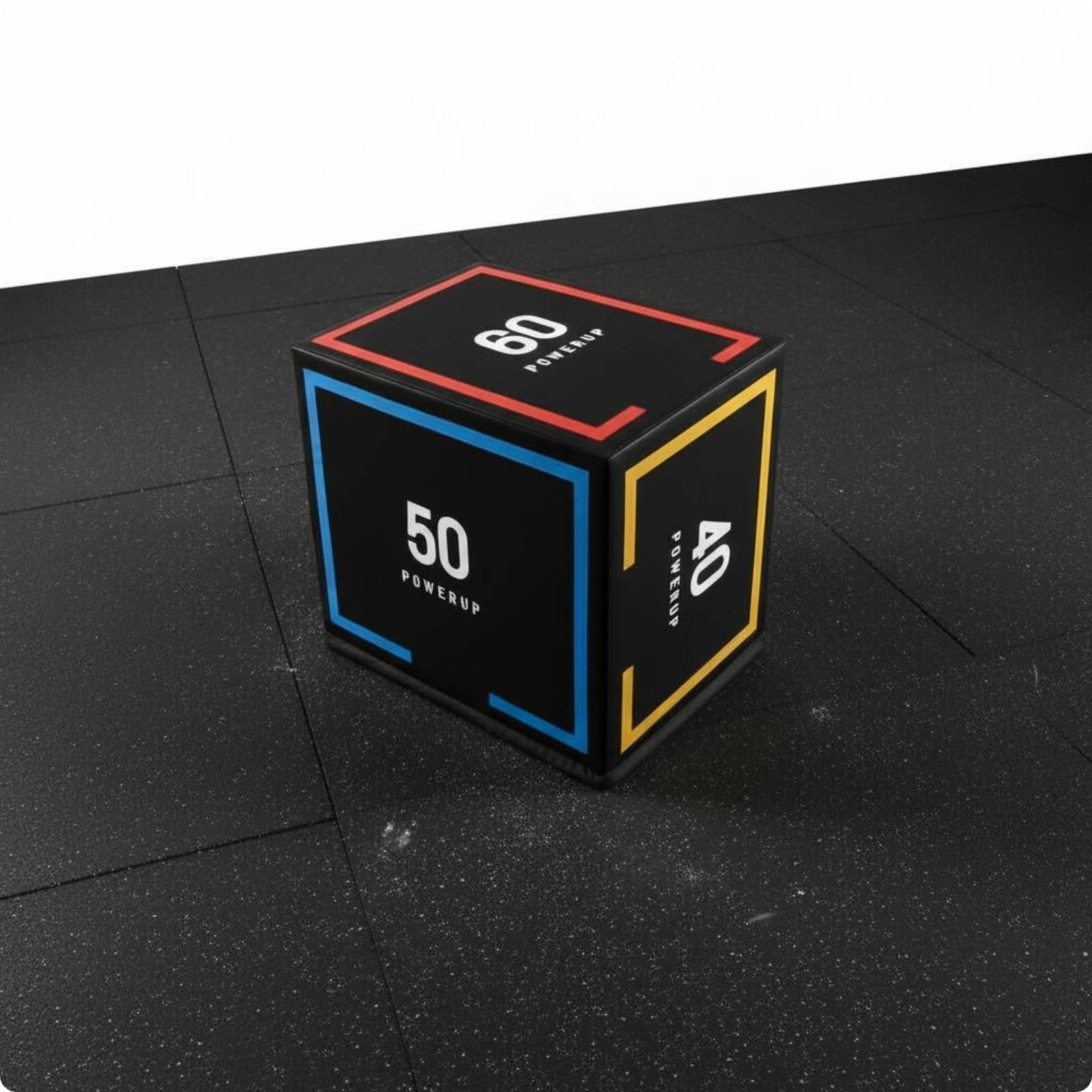 Home Gym Jump Box - Caixa de Salto Multifuncional em Espuma