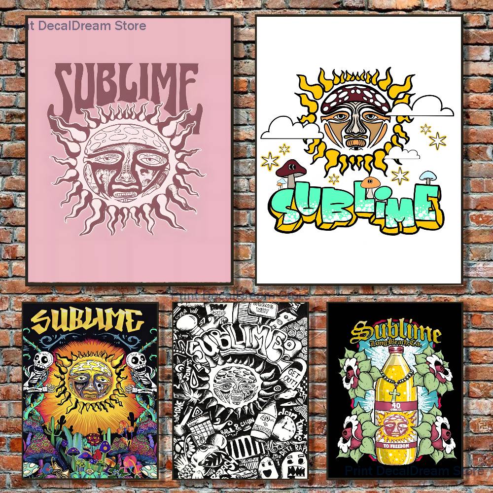 Home Gym Wallpaper - Pôster Band S-Sublime para academia em