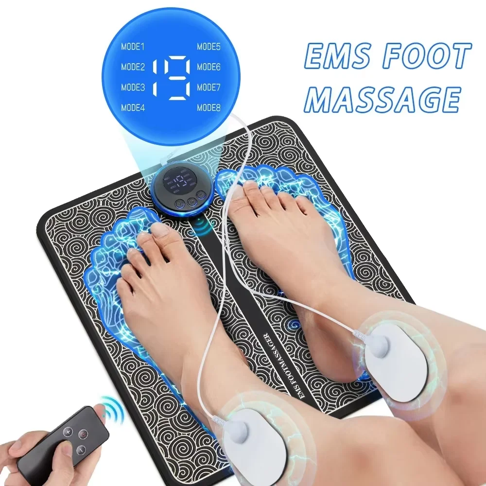 Home Gym Essentials - Almofada massageadora elétrica para pés, massagem
