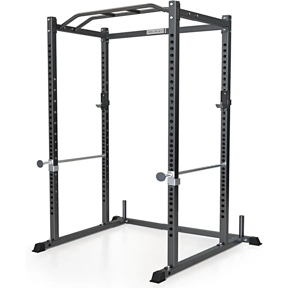 Home Gym Options - Rack de Agachamento Multifuncional com Barras