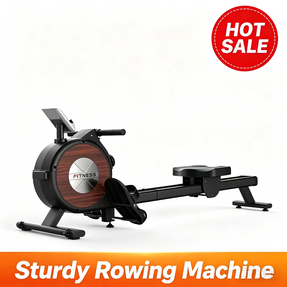 Máquina de Remo Patenteada com - Home Gym Rowing Machine avaliação e preço