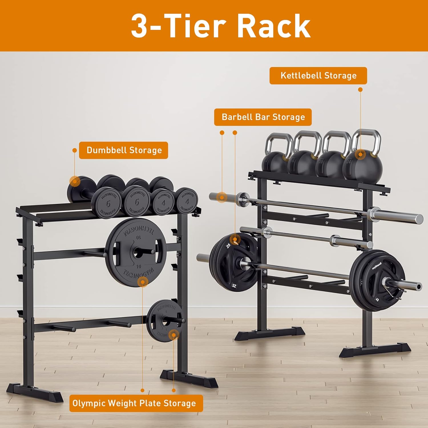 Suporte para Armazenamento de  - Home Gym Design avaliação e preço
