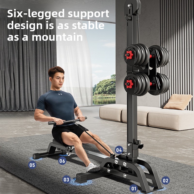 Máquina de Remo para Casa e Ac - Home Gym Rowing Machine avaliação e preço