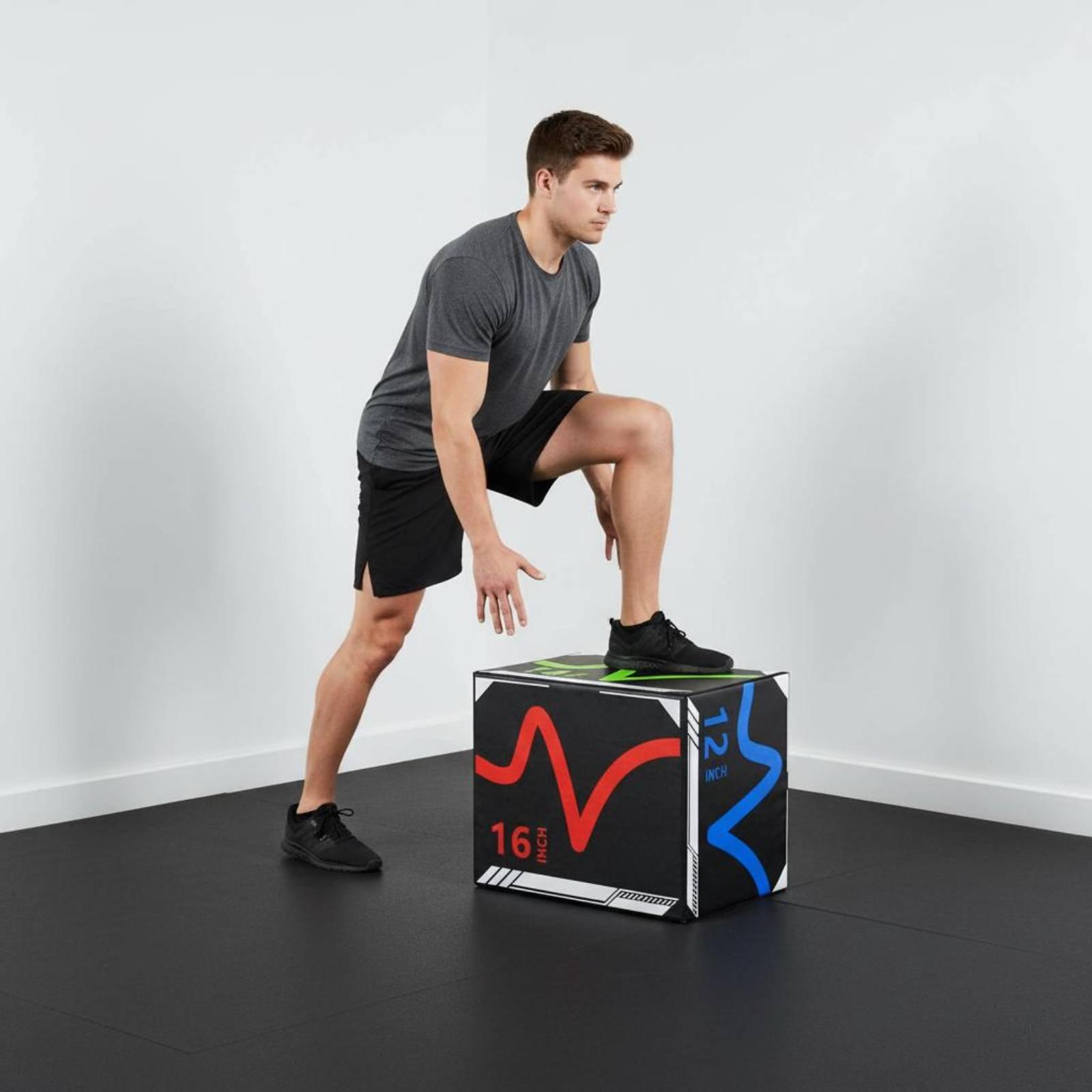 Caixa de Salto Pliométrica 3 e - Home Gym Jump Box avaliação e preço