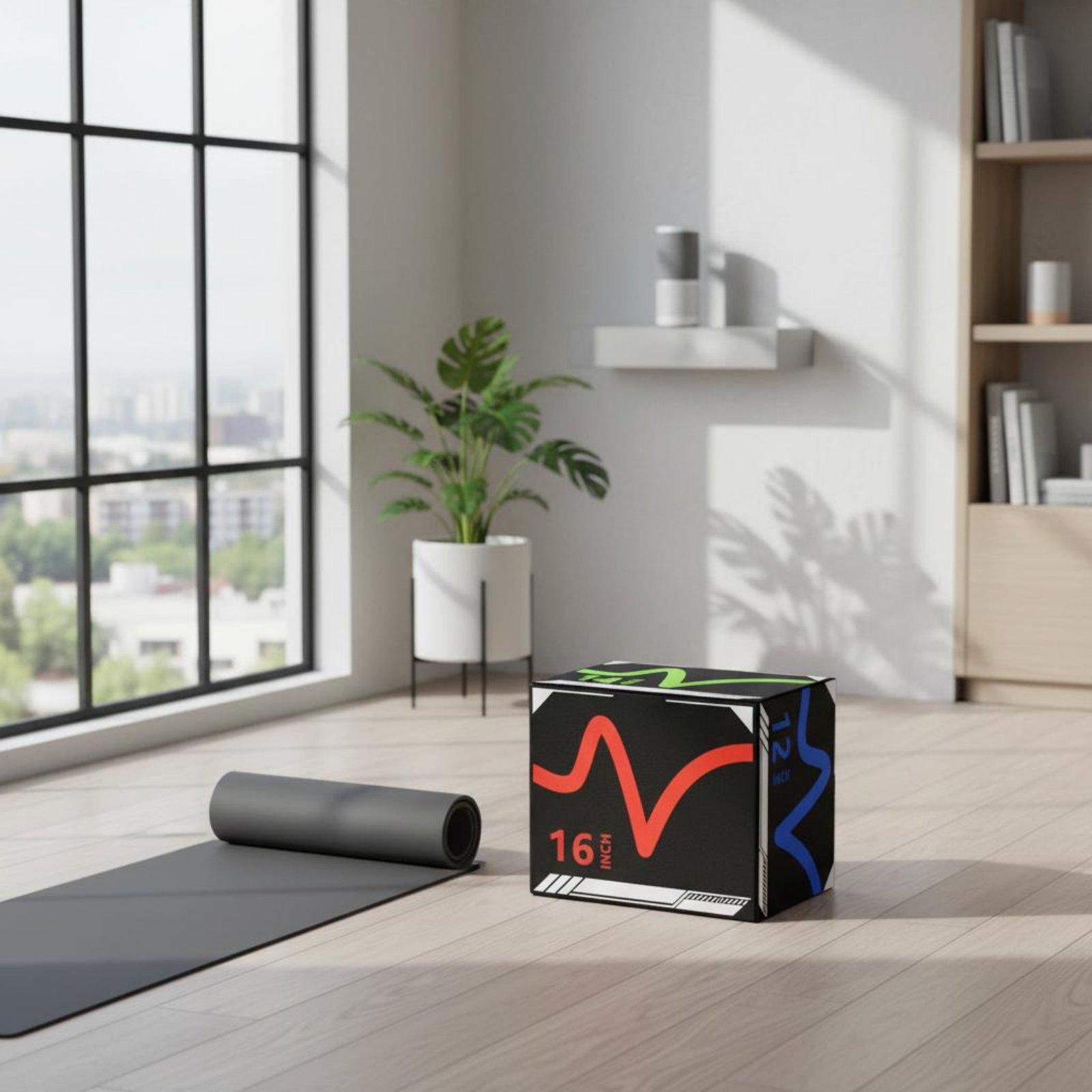 Caixa de Salto Pliométrica 3 e - Home Gym Jump Box avaliação e preço