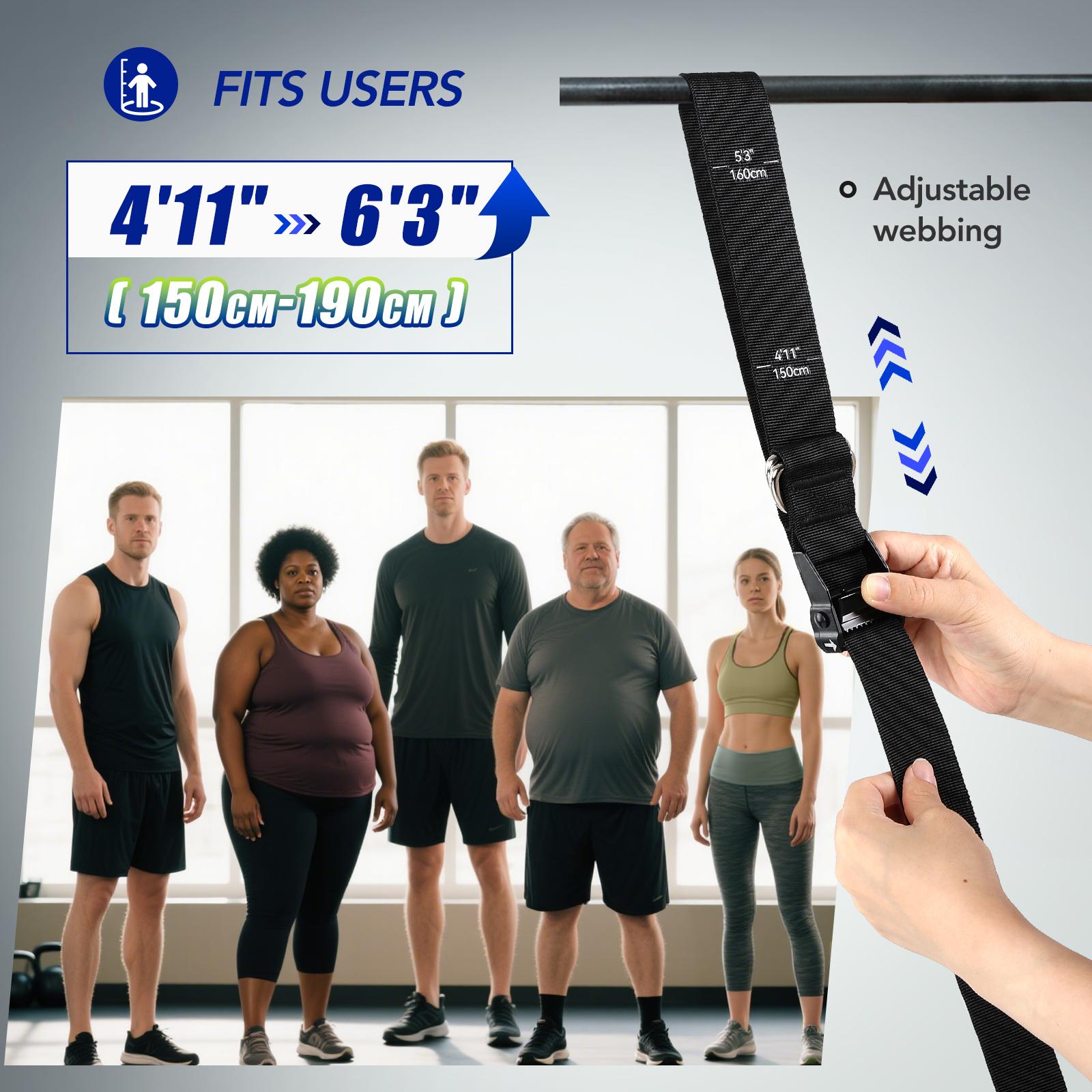 Conjunto de Faixas de Assistên - Home Gym Options avaliação e preço