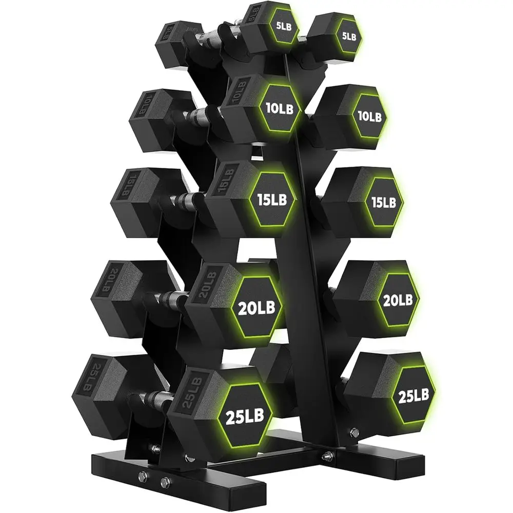 Halteres Hexagonais com Suport - Home Gym Options avaliação e preço