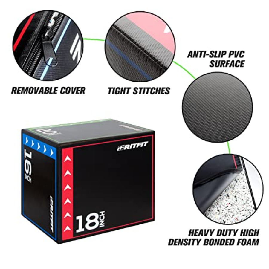 Caixa pliométrica para ginásti - Home Gym Fitness avaliação e preço