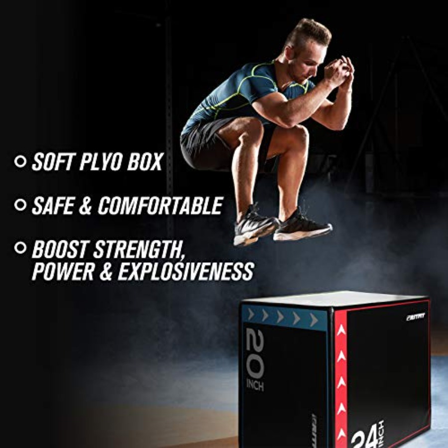 Caixa pliométrica para ginásti - Home Gym Fitness avaliação e preço