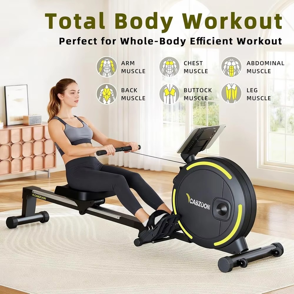 Máquina de Remo Magnética Sile - Home Gym Rowing Machine avaliação e preço