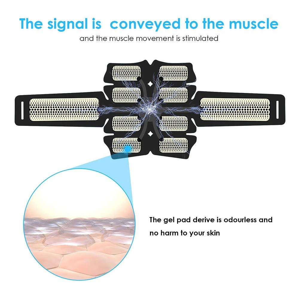 Estimulador Muscular Abdominal - Home Gym Options avaliação e preço