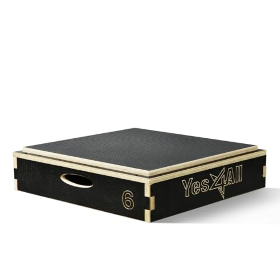 Caixa Plyo de Madeira 3 em 1 p - Home Gym Jump Box avaliação e preço