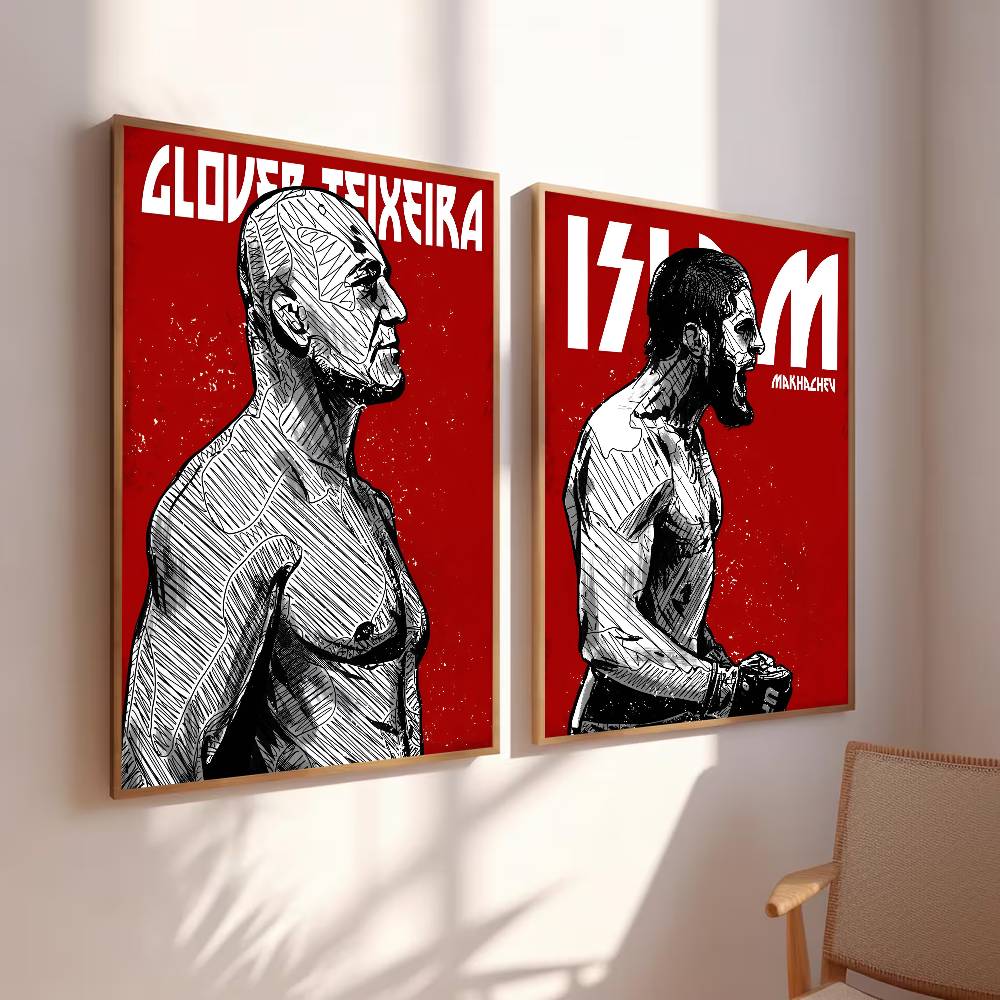 Pôster de Papel de Atleta de C - Home Gym Wallpaper avaliação e preço