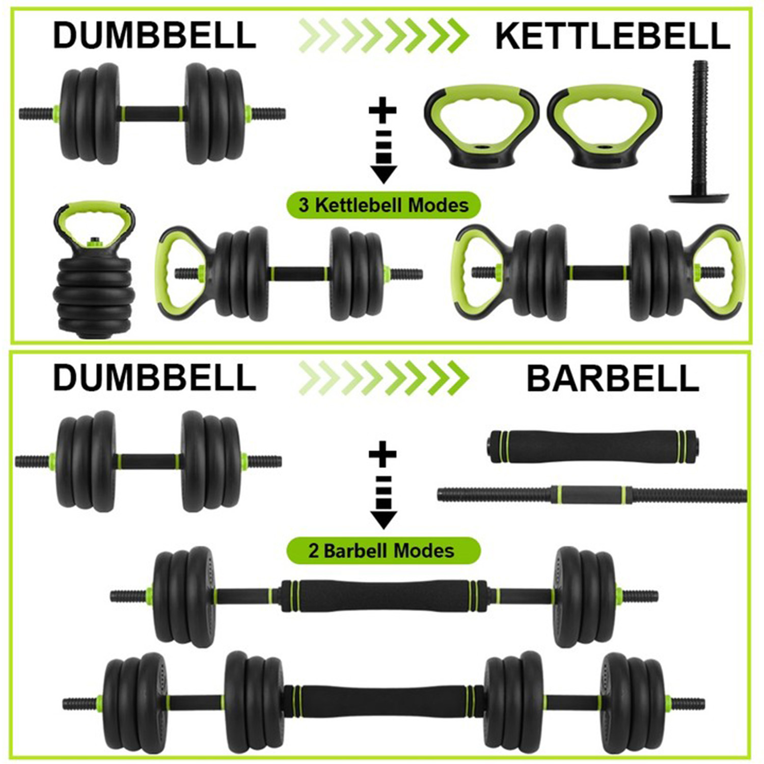 Conjunto de Halteres Ajustávei - Home Gym Options avaliação e preço