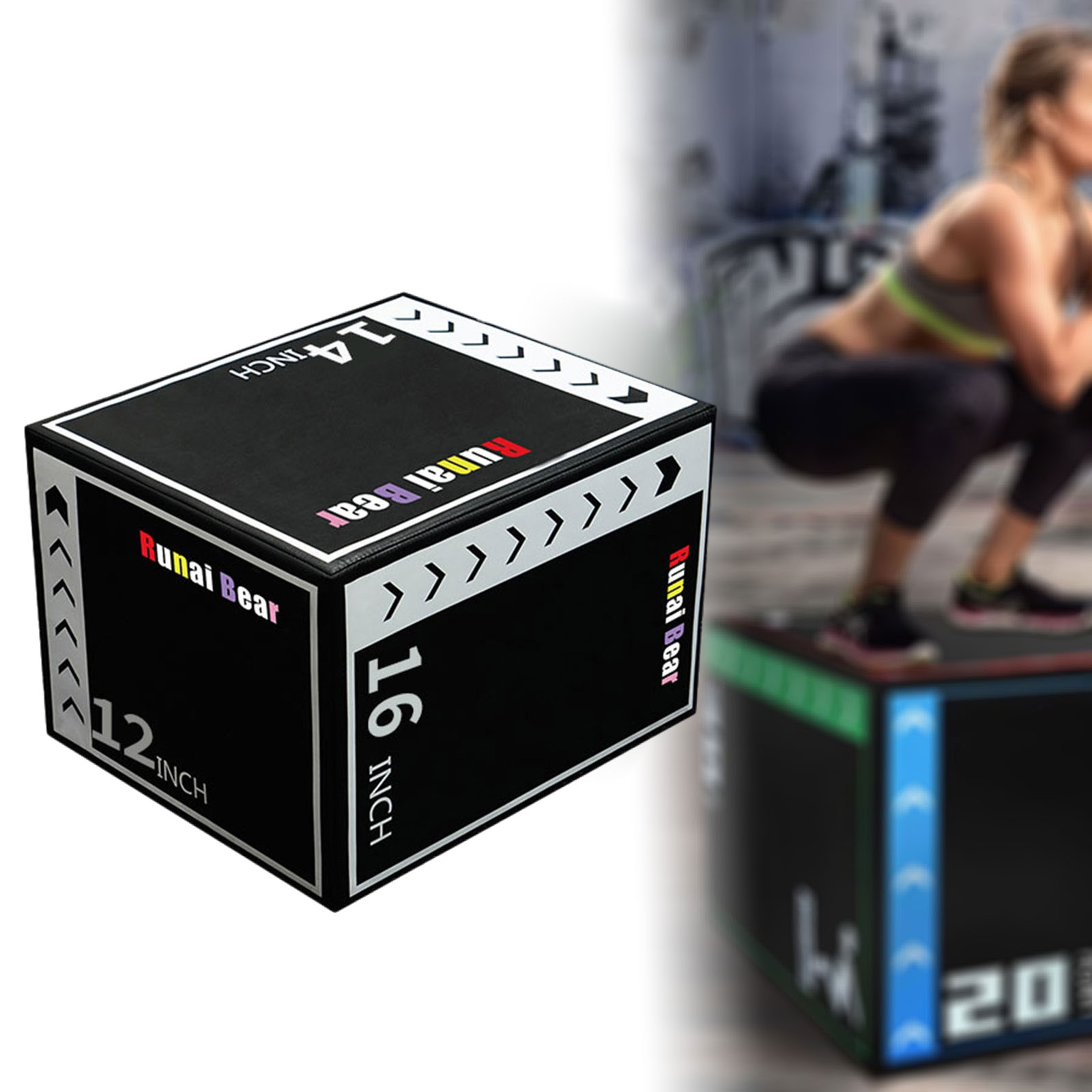 Caixa de Exercício Plyo Portát - Home Gym Jump Box avaliação e preço