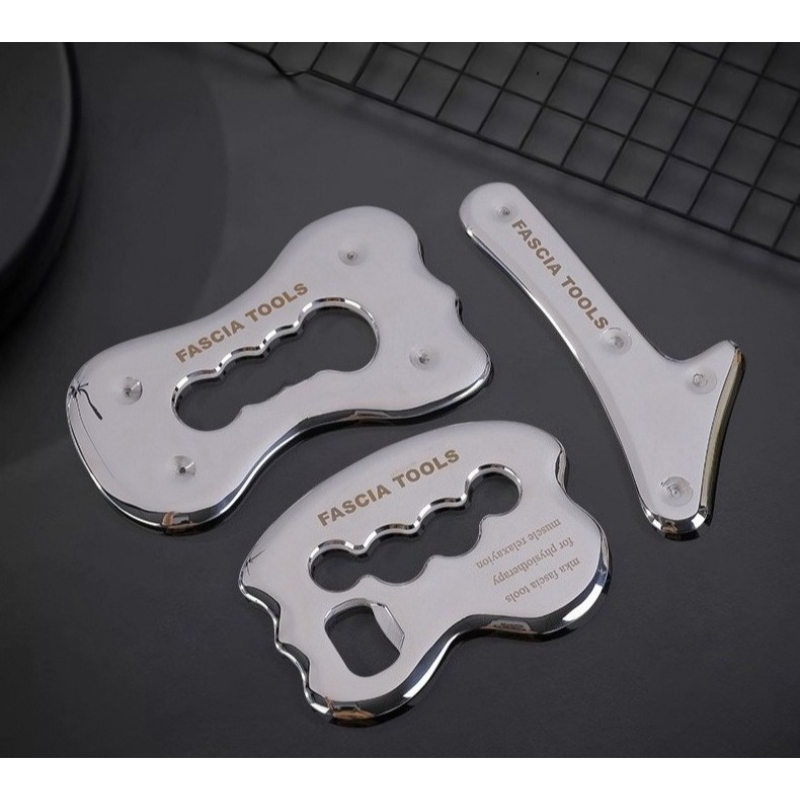 Placa Gua Sha de Aço Inoxidáve - Home Gym Design avaliação e preço