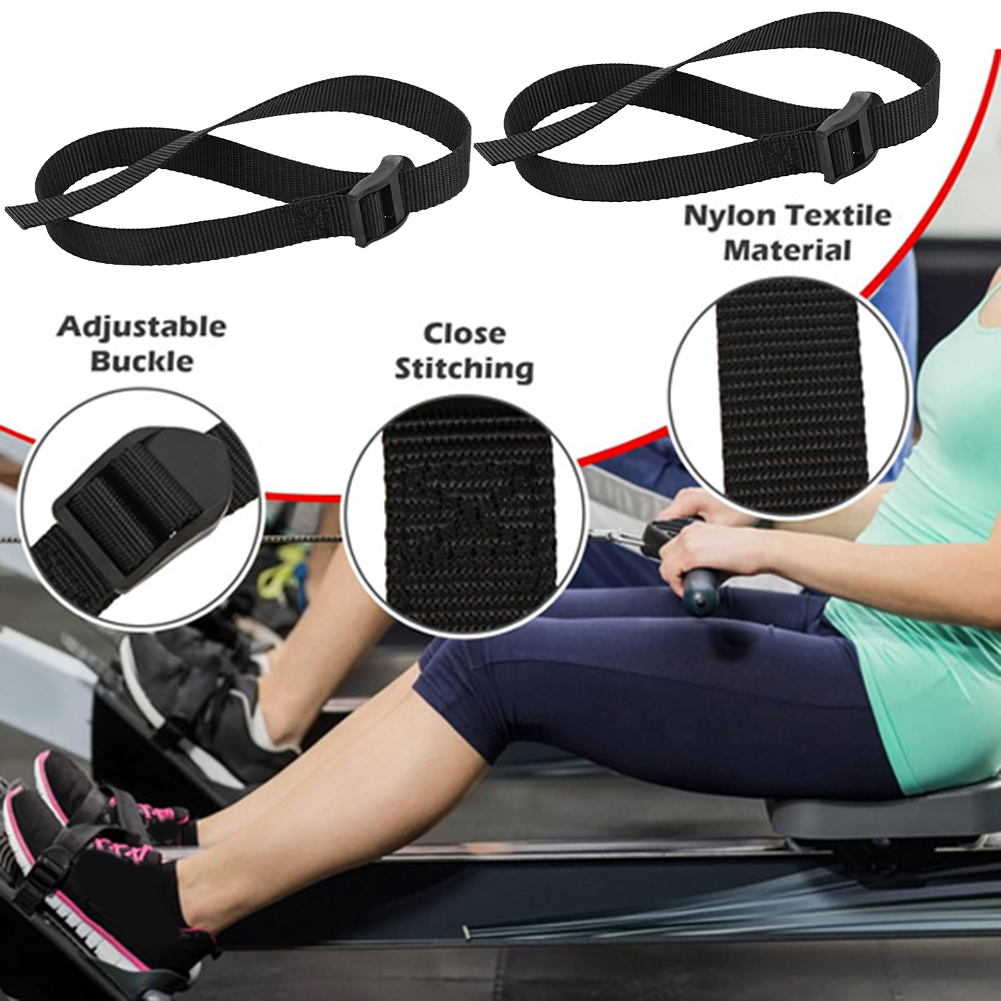 Conjunto de 2 correias para pé - Home Gym Rowing Machine avaliação e preço