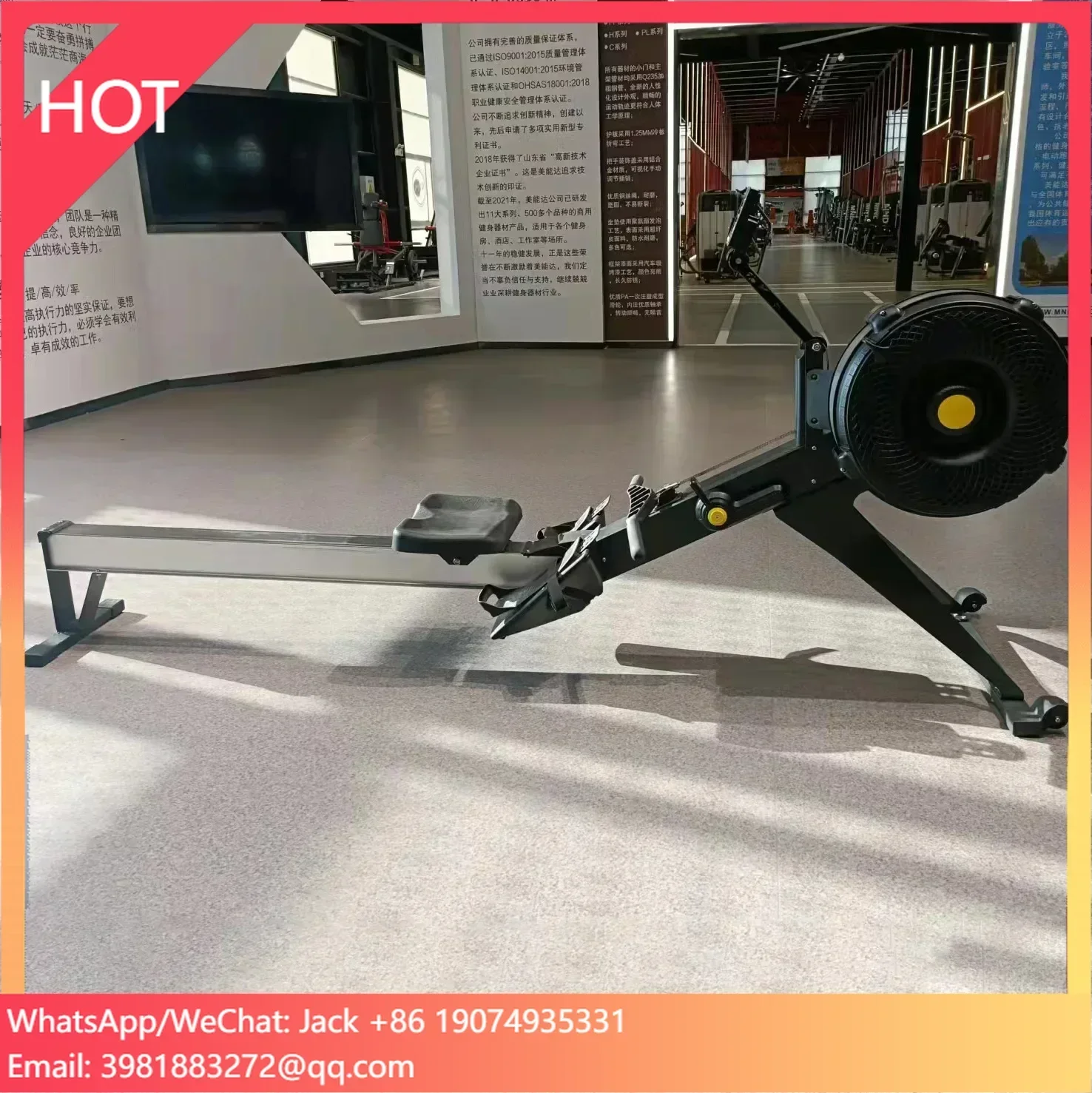 Novo Equipamento de Fitness Co - Home Gym Rowing Machine avaliação e preço