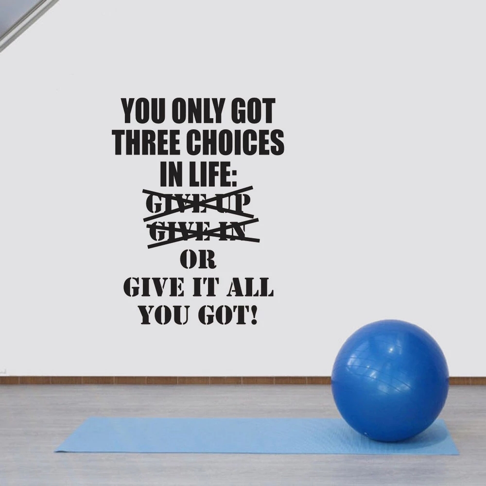 GYM Culture Wall Sticker for K - Home Gym Wallpaper avaliação e preço