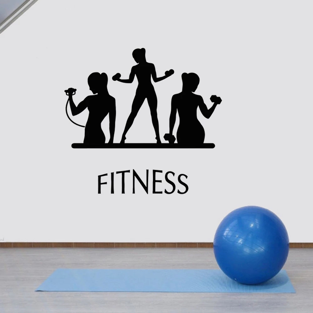 GYM Culture Wall Sticker for K - Home Gym Wallpaper avaliação e preço