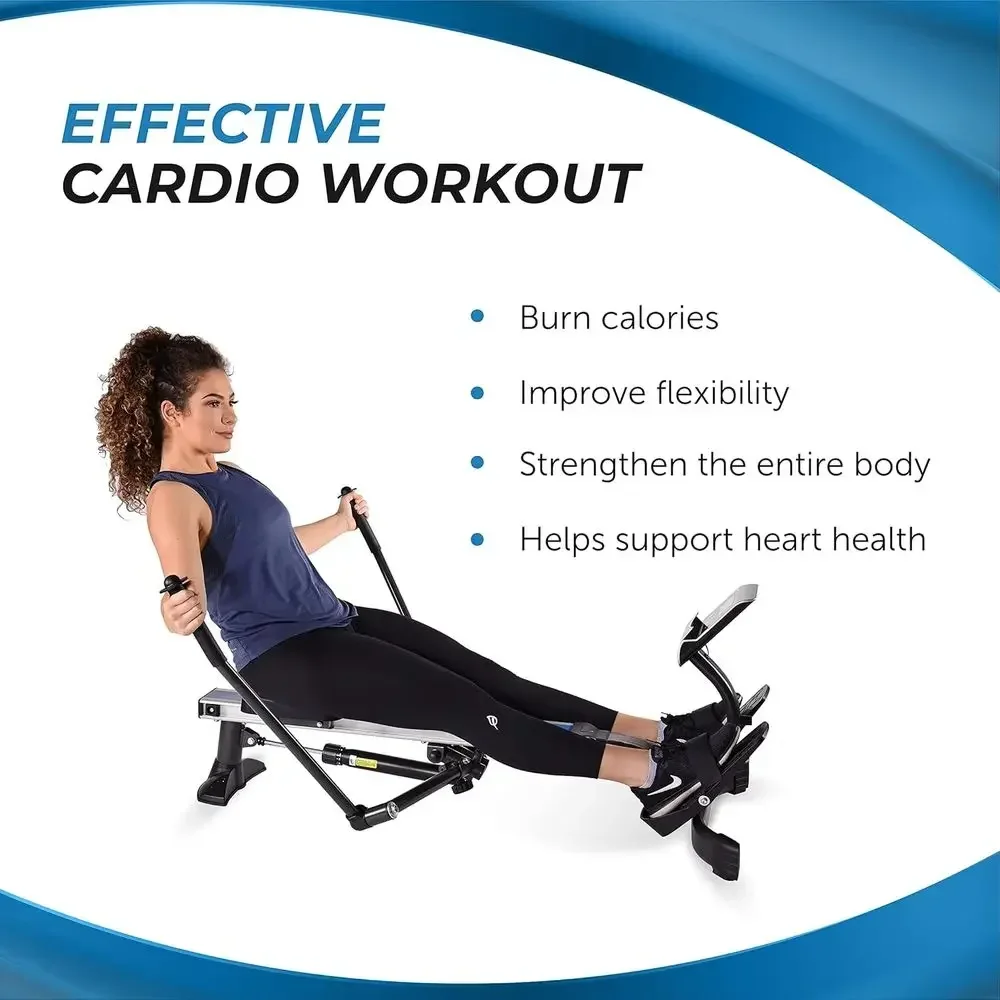 Máquina de Remo Hidráulica, Re - Home Gym Rowing Machine avaliação e preço