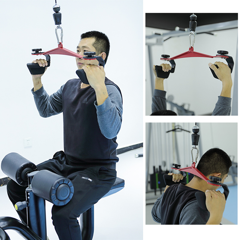 Ajustável fitness lat puxar pa - Home Gym Rowing Machine avaliação e preço